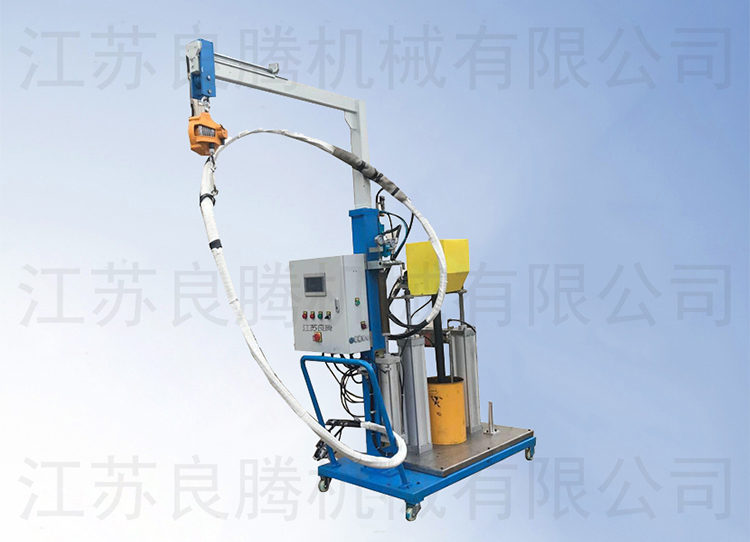 火車風(fēng)道高壓雙組份打膠機